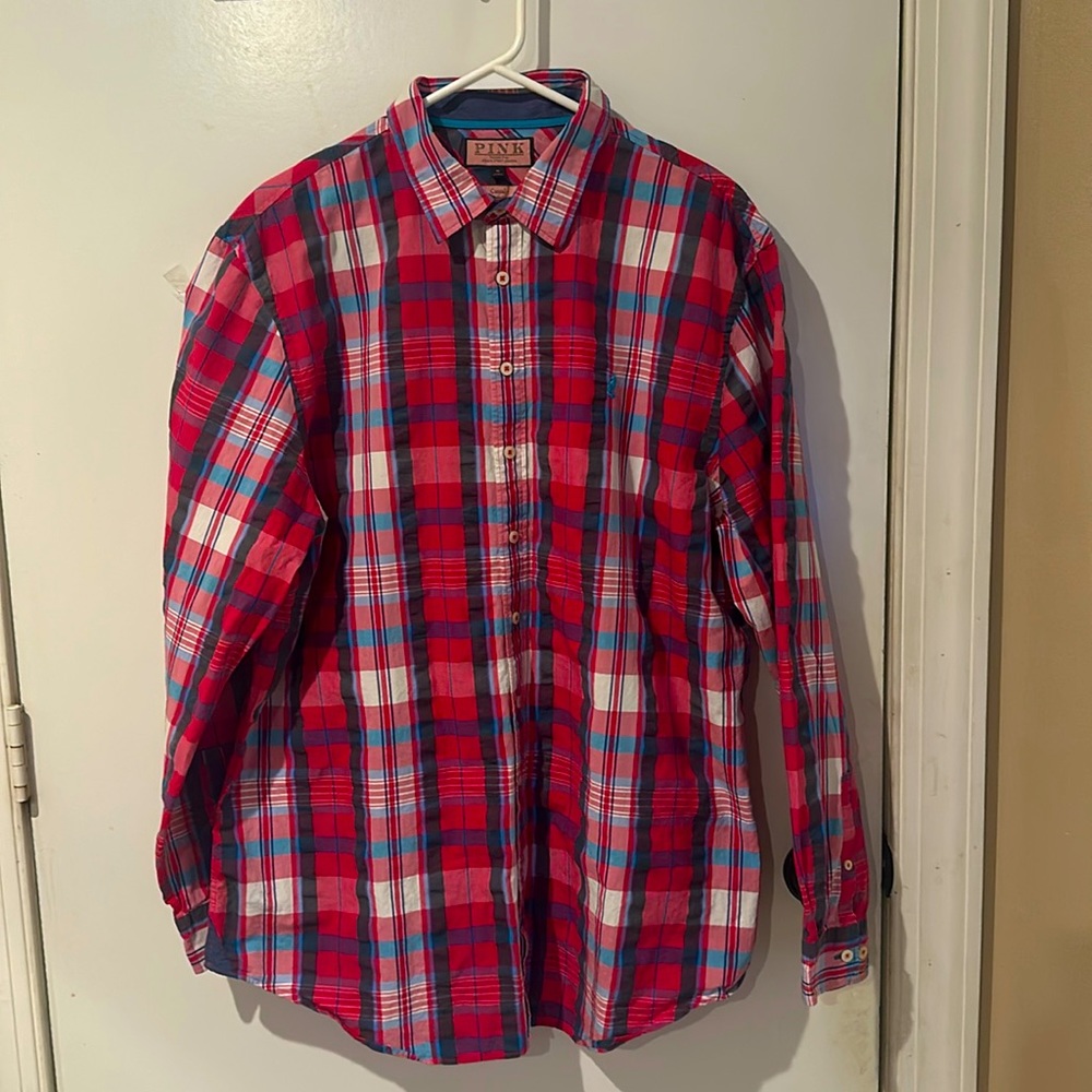 Thomas Pink London. Long sleeve button up shirt